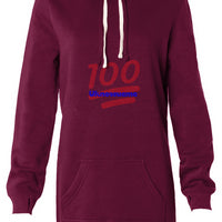 Uknowucme Hooded Sweatshirt Dress