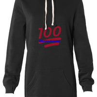 Uknowucme Hooded Sweatshirt Dress