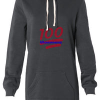 Uknowucme Hooded Sweatshirt Dress