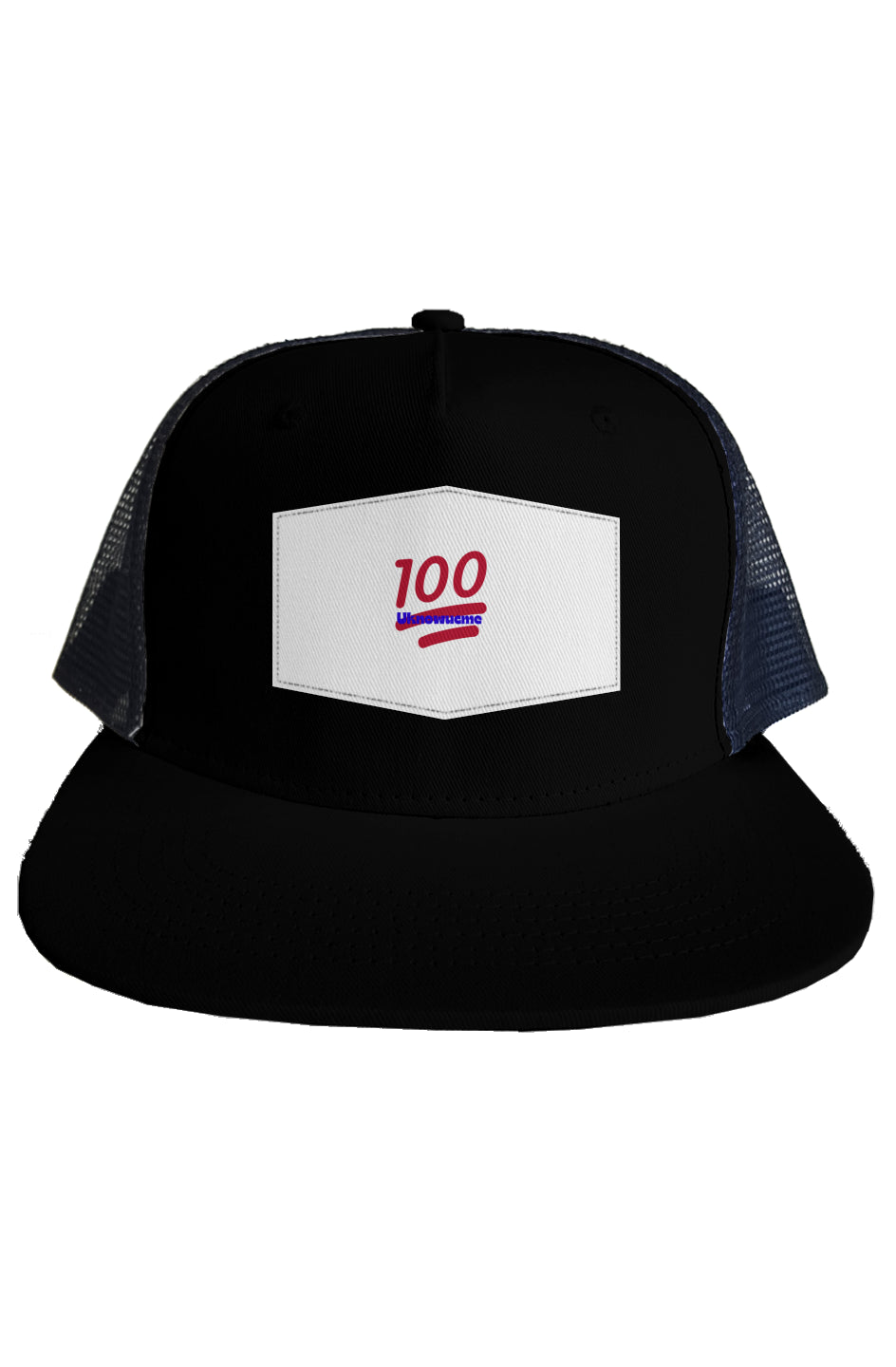 The trucker mesh logo hat