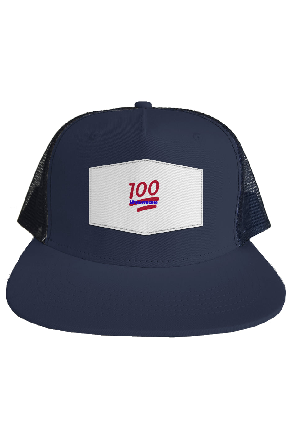 The trucker mesh logo hat