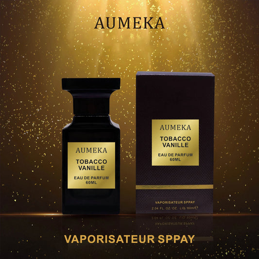 AUMEKA Perfume For Men Original Luxury Arabes Tobacco Vanille Oriental Spicy Eau De Parfum Man Gift Makeup 60ml AU0451﻿ - Uknowucme