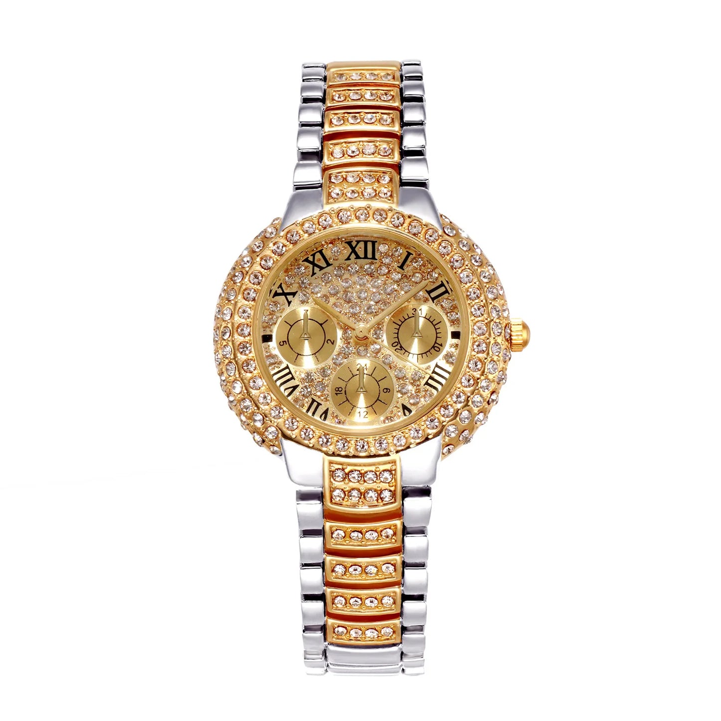 Luxury watch women ladies Stainless Steel bracelet watch diamond Fashion waterproof quartz watch relogio feminino Wristwatches - Uknowucme