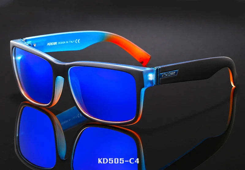 KDEAM Revamp Of Sport Men Sunglasses Polarized Shockingly Colors Sun Glasses Outdoor Driving Photochromic Sunglass With Box - Uknowucme