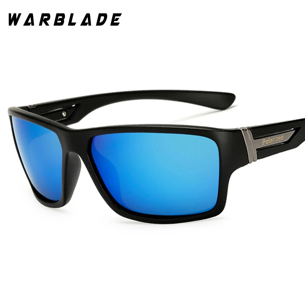WarBLade Night Vision Sunglasses for Men UV400 Protection Night Driving Glasses Male HD Polarized Yellow Lens Sun Glasses W1821 - Uknowucme