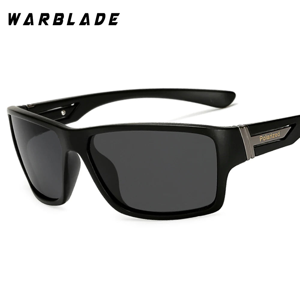 WarBLade Night Vision Sunglasses for Men UV400 Protection Night Driving Glasses Male HD Polarized Yellow Lens Sun Glasses W1821 - Uknowucme