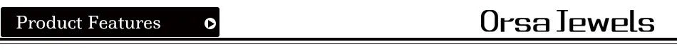 ORSA JEWELS Exquisite 925 Sterling Silver Zircon Earrings for Women Shiny 8A Premium Cubic Zirconia Earrings Party Jewelry LZE03 - Uknowucme