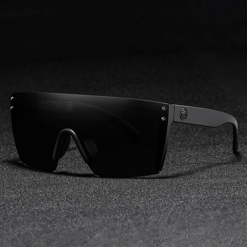 2021 NEW High quality luxury Heat Wave brand sunglasses square Conjoined lens Women men Gradient lens sun glasses UV400 - Uknowucme