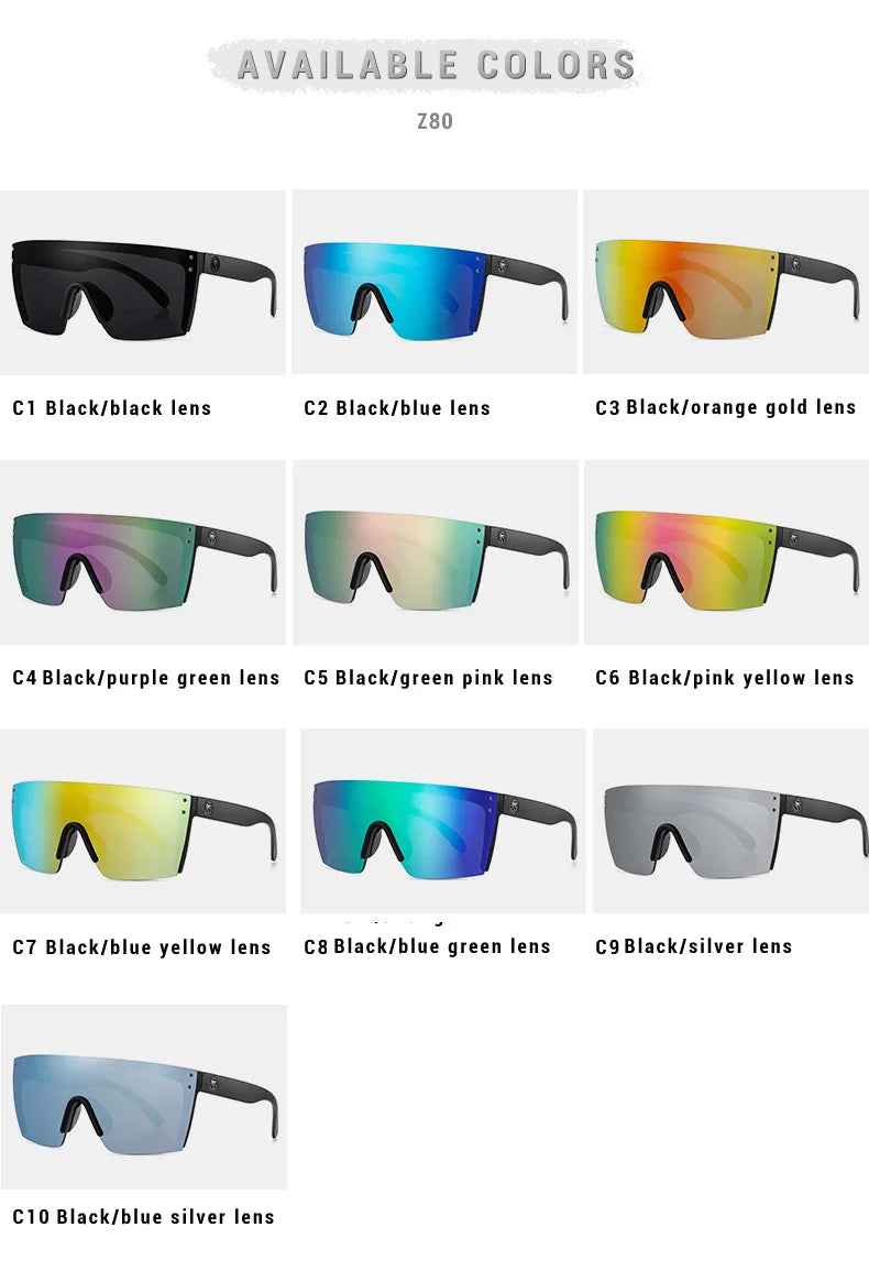 2021 NEW High quality luxury Heat Wave brand sunglasses square Conjoined lens Women men Gradient lens sun glasses UV400 - Uknowucme