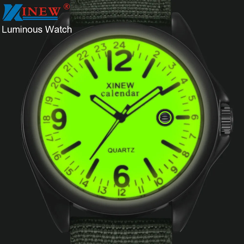 Green luminous dial date Digital Wristwatches Men Casual Digital Wristwatches Modern Digital Mens Watches Automatic Mechanical - Uknowucme