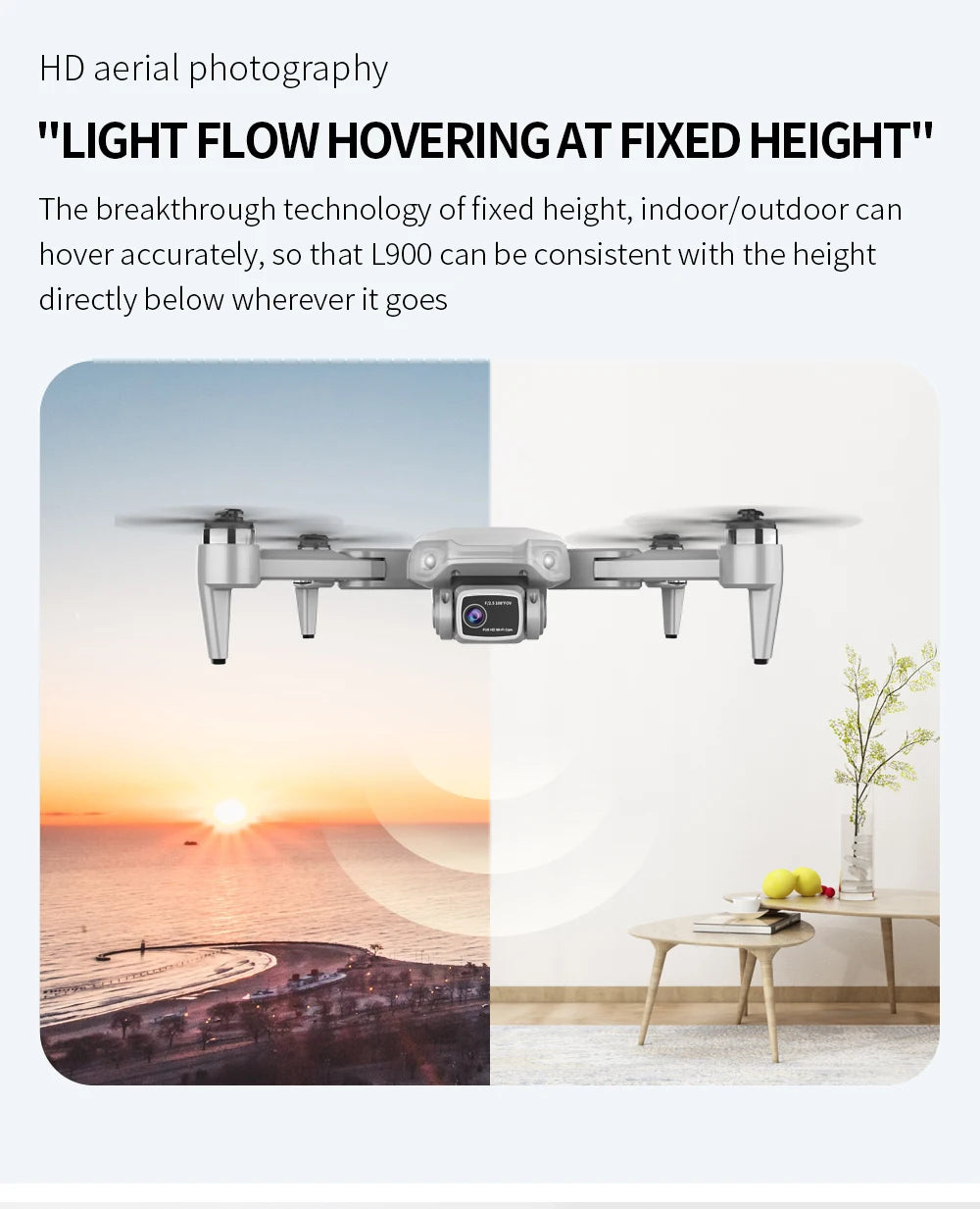 Drone L900 Pro 4K Professional 5G GPS HD Dual Camera Photography Brushless Foldable Quadcopter RC Distance 1.2KM Drones Toys - Uknowucme