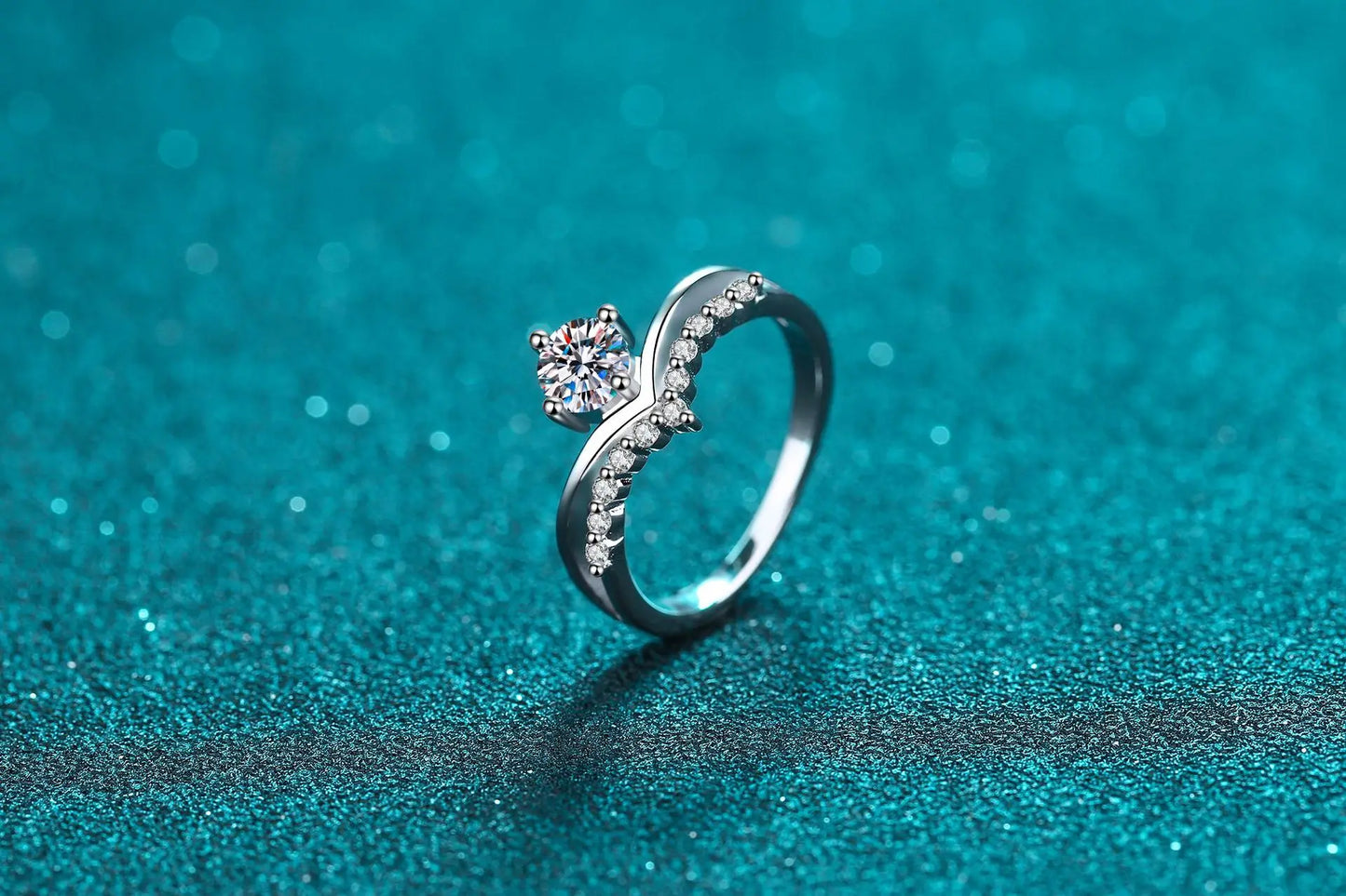 Moissanite Ring Original 100% 925 Sterling Silver Jewellery ladies Women's Factory Sales Jewelry 2025 Wedding Engagement Rings - Uknowucme