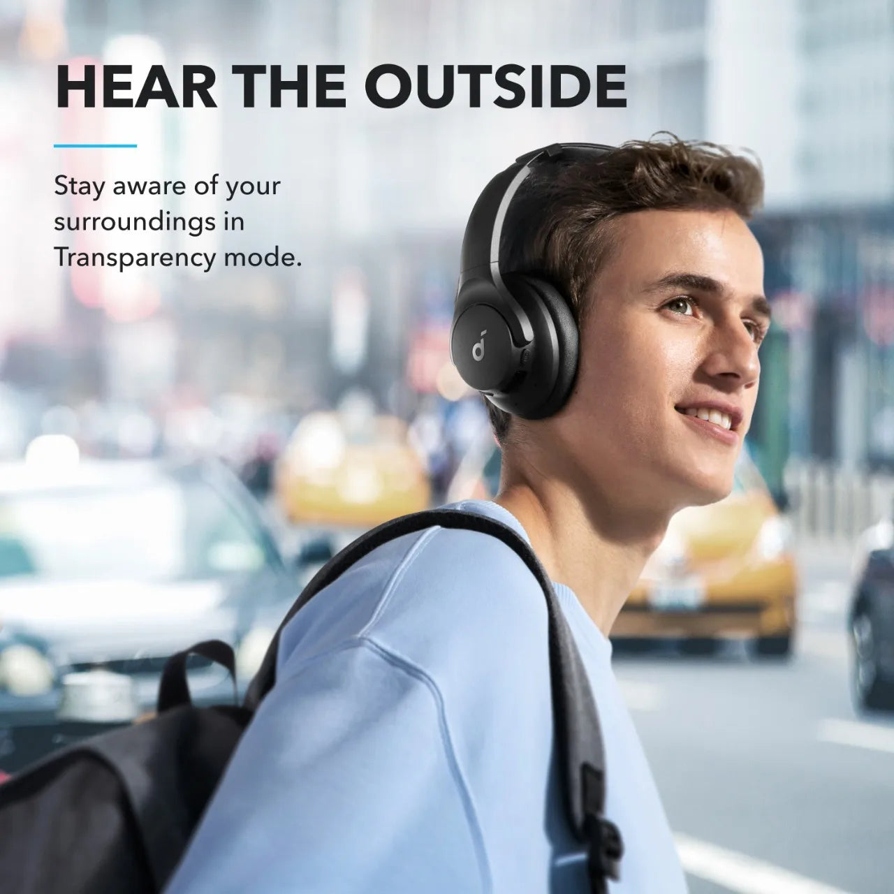 soundcore by Anker Q20i Hybrid Active Noise Cancelling Headphones Wireless Over-Ear Bluetooth 40H Long ANC Playtime - Uknowucme