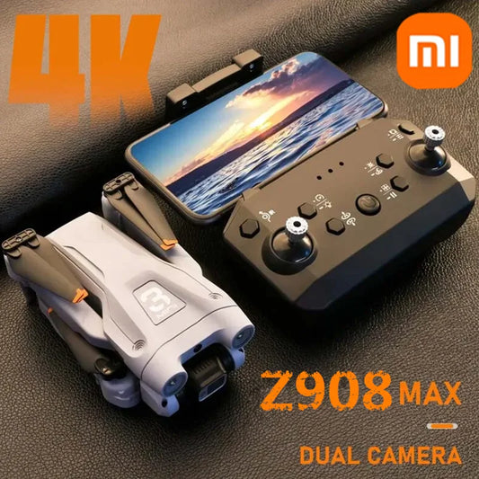 Xiaomi Z908 Max Drone Brushless Motor 8k Dual-lens Professional Gps Wifi Fpv 360° Active Obstacle Avoidance Folding Aircraft - Uknowucme