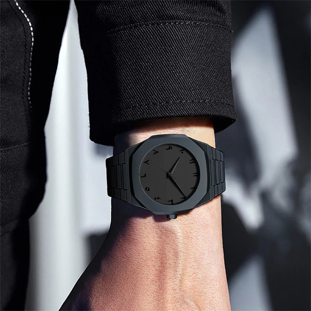 Fashion 2025 Simple Men's Quartz Watch, Casual Business PC Strap, Men's Life Waterproof Watches - Uknowucme