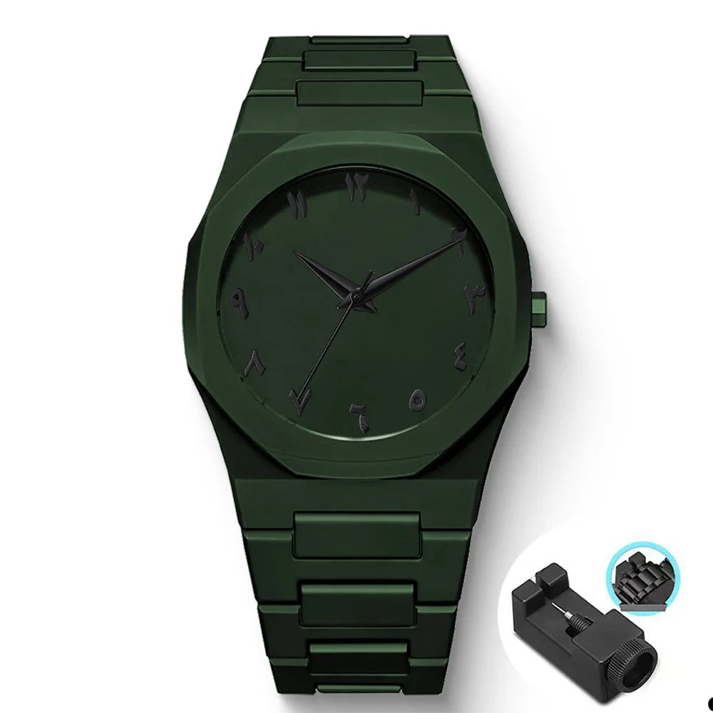 Fashion 2025 Simple Men's Quartz Watch, Casual Business PC Strap, Men's Life Waterproof Watches - Uknowucme