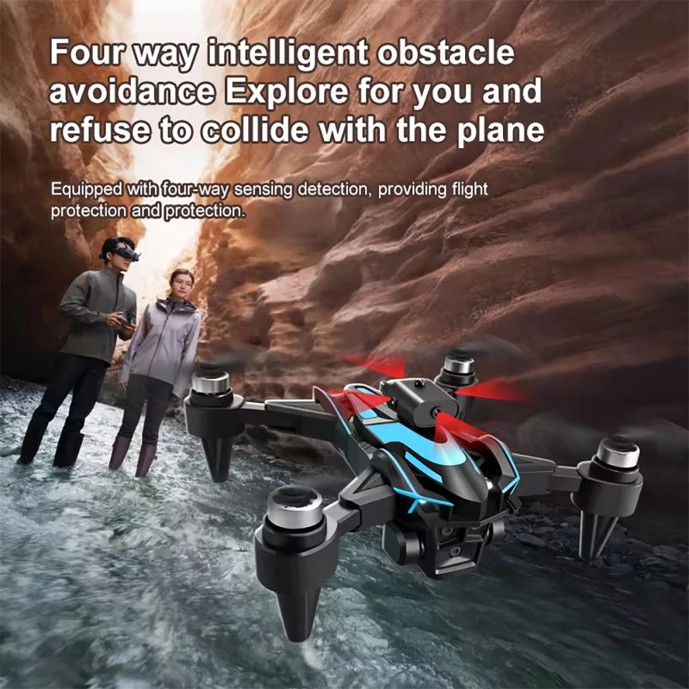 Drone New Upgrade with Screen Remote Control K12 MAX 8K HD Mini Dron Obstacle Avoidance Brushless Aerial UAV FPV Quadcopter Toys