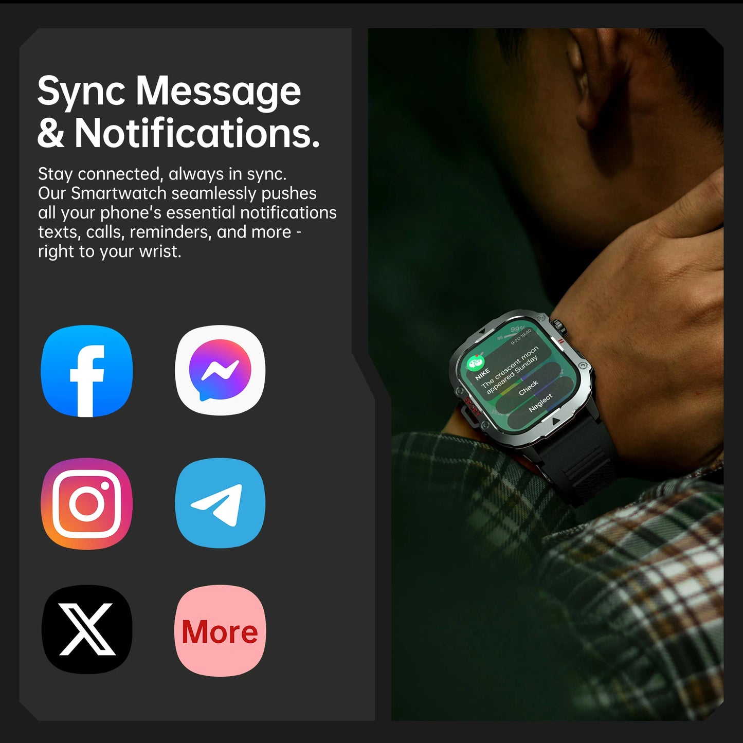 New Smart Watch Men Women  HD Screen  Route tracking BT Phone Call Sport and Health Monitor Full Touch Screen Smartwatch