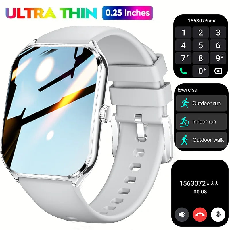 2025 A new smart watch, 1.96-inch sports watch, IP67 waterproof, 110+ sports mode, fitness activity tracker, ultra-thin watch. - Uknowucme