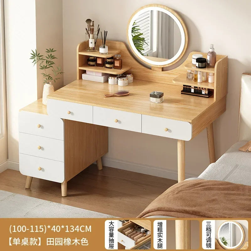 Nordic Makeup Dressers Drawer Storage Living Room Dressing Tables Girl Home Drawers Cabinet Coiffeuse De Chambre Decoration