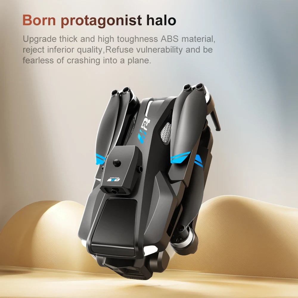 Drone 4K HD Brushless Motor Avoidance Drones with 4.5" Screen On Control Dual Cameras Quadcopter Gifts For Children and Adults - Uknowucme