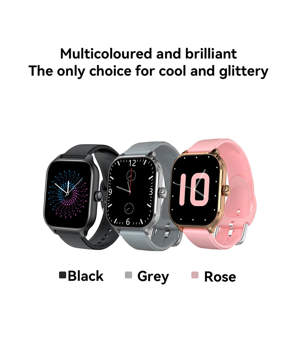 New Smart Watch For Android iOS 2.01" Smartwatch Answer Make Call Waterproof Sports Fitness Tracker Heart Rate Sleep Monitoring