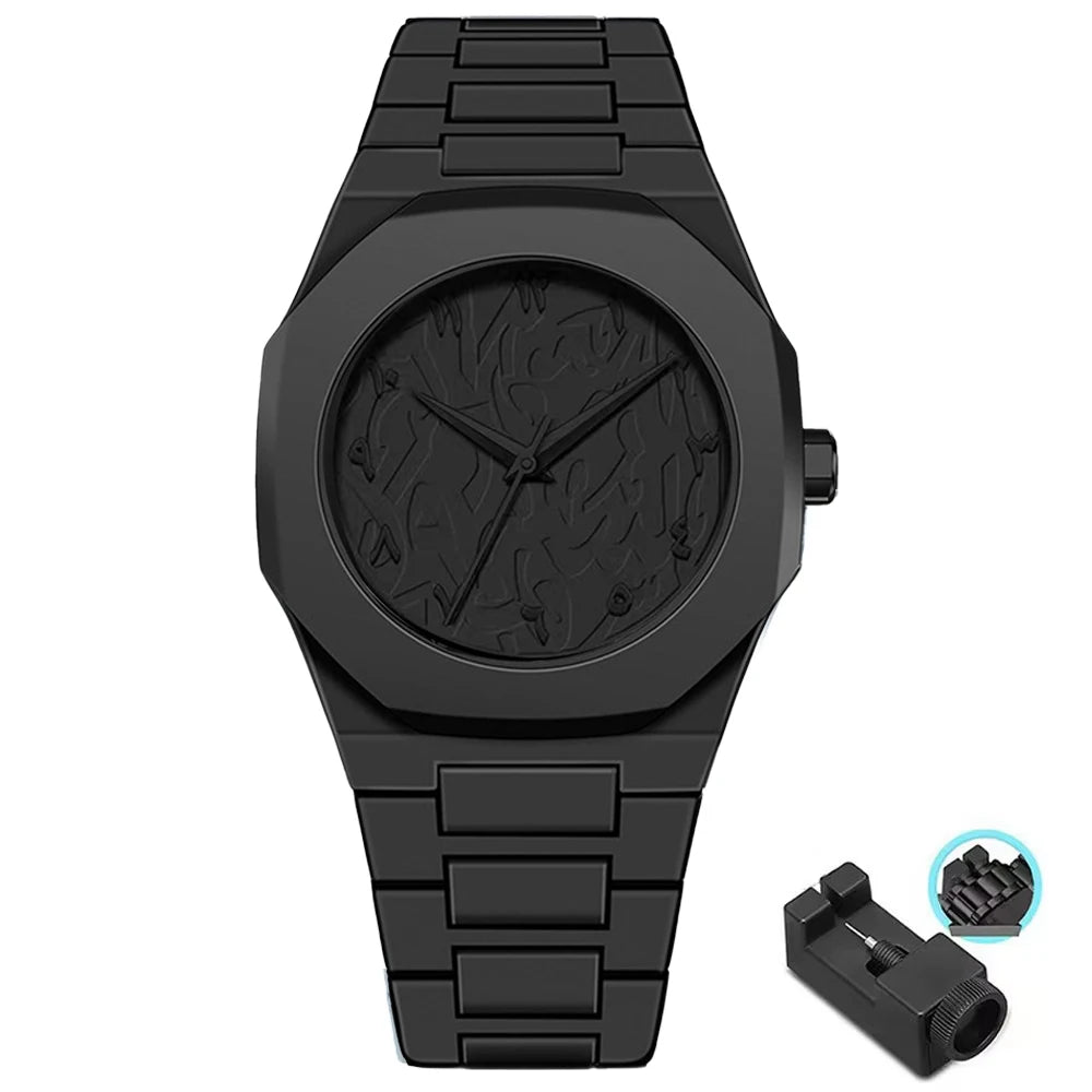 Fashion 2025 Simple Men's Quartz Watch, Casual Business PC Strap, Men's Life Waterproof Watches - Uknowucme