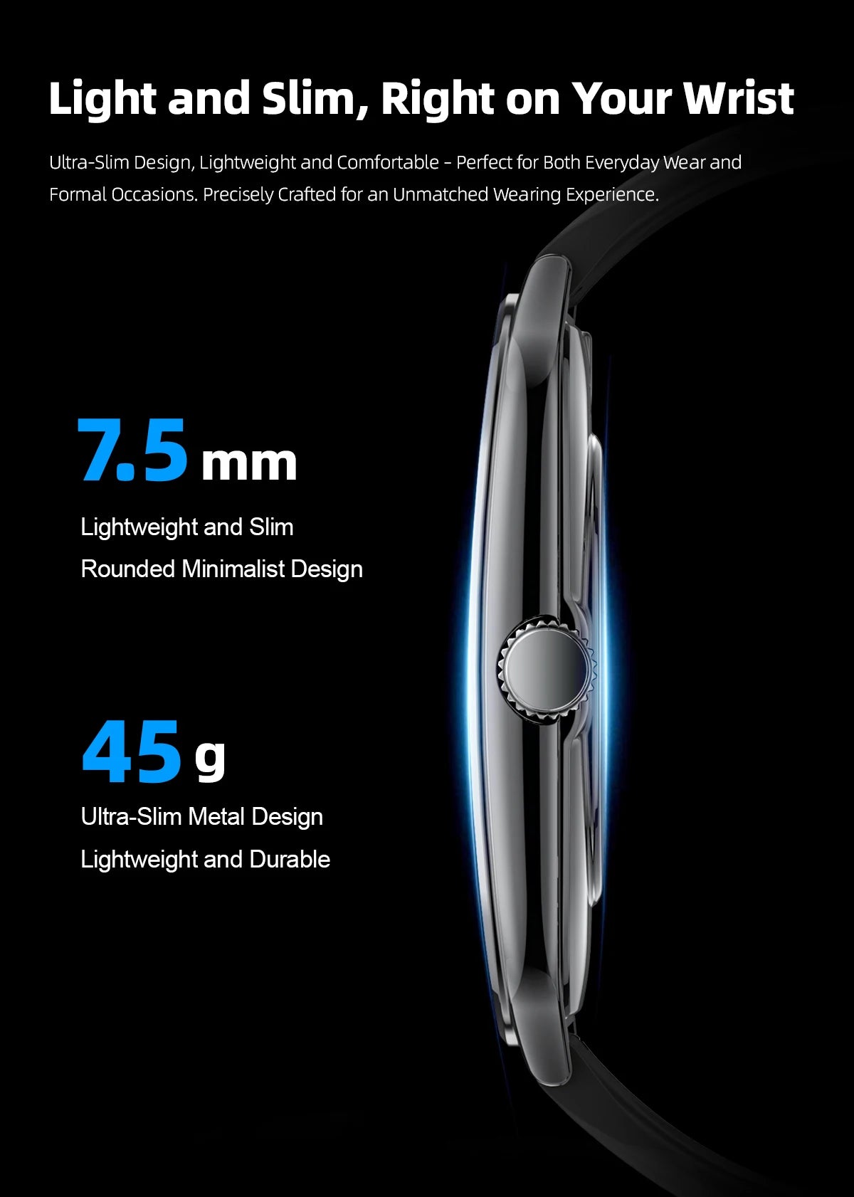 2025 A new smart watch, 1.96-inch sports watch, IP67 waterproof, 110+ sports mode, fitness activity tracker, ultra-thin watch. - Uknowucme