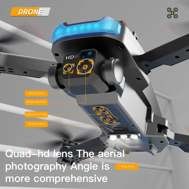 Xiaomi P15 Drone 8K GPS Dual Camera 5G Obstacle Smart Avoidance Flying Worry-free Optical Flow Positioning Brushless Motor