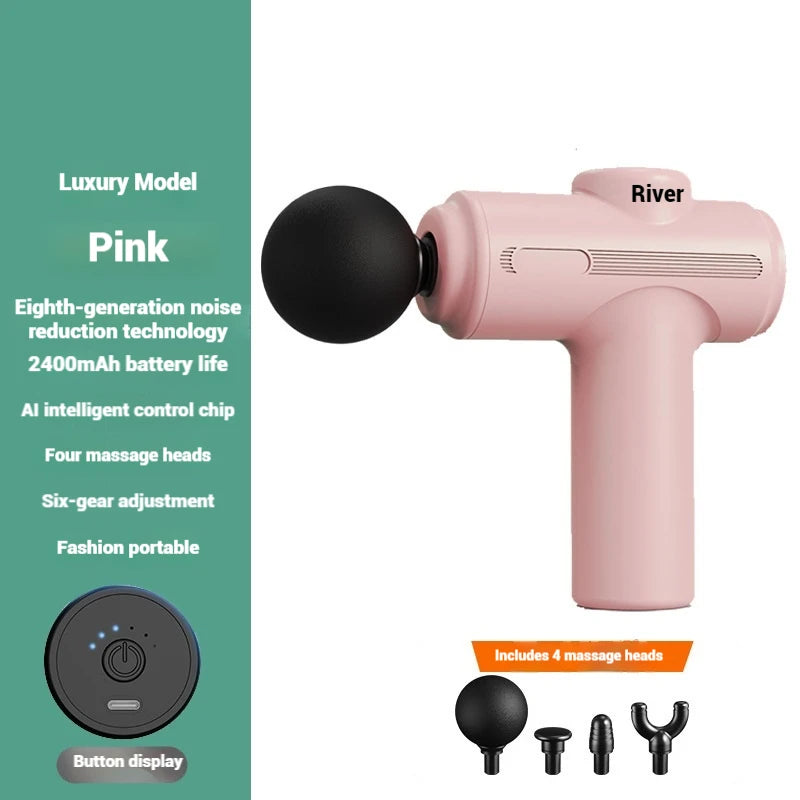 Fascia Gun Massager – Professional Massage Instrument for Muscle Relaxation, Percussion Fascia Gun