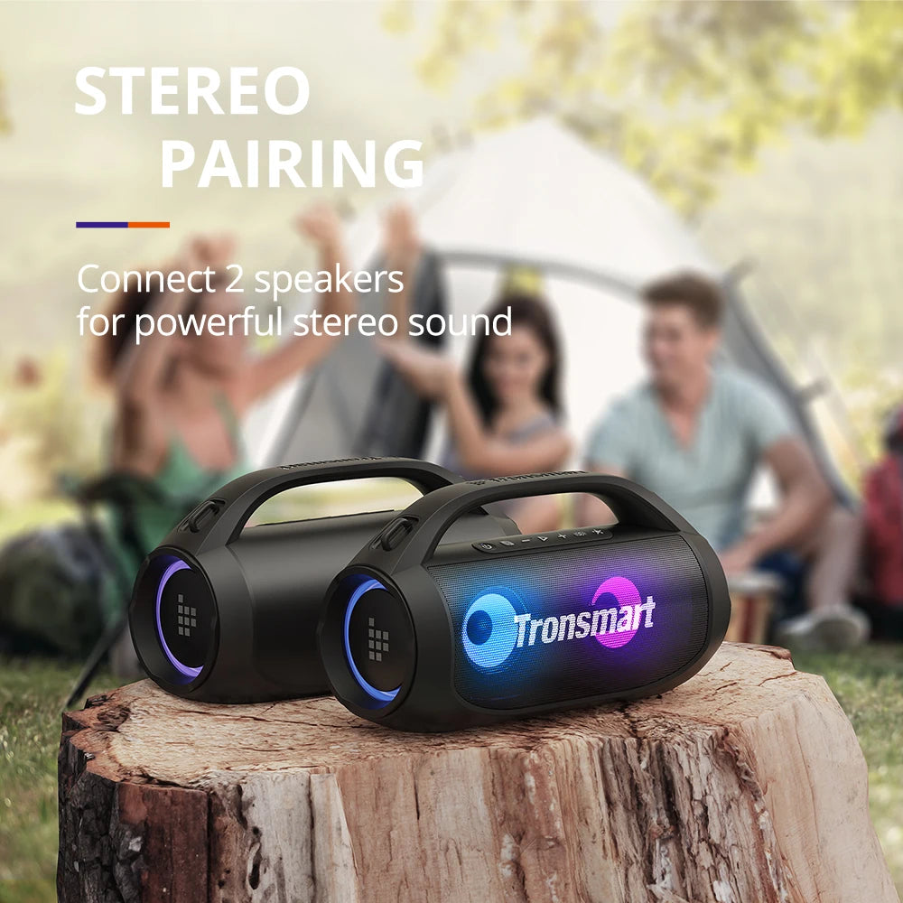 Tronsmart Bang SE Speaker Powerful Portable Speaker with Bluetooth 5.3, Portable Handle, 24-Hour Playtime, for Party, Camping - Uknowucme