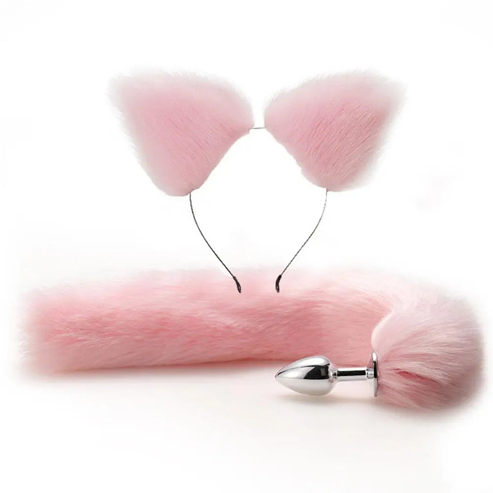 Anal Plug Sexy Fox Tail Vaginal Plug Dildo Masturbation Anal Vibrator Men Prostate Massager Female Masturbator Anal Masturbating