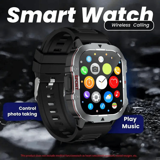 New Smart Watch Men Women  HD Screen  Route tracking BT Phone Call Sport and Health Monitor Full Touch Screen Smartwatch