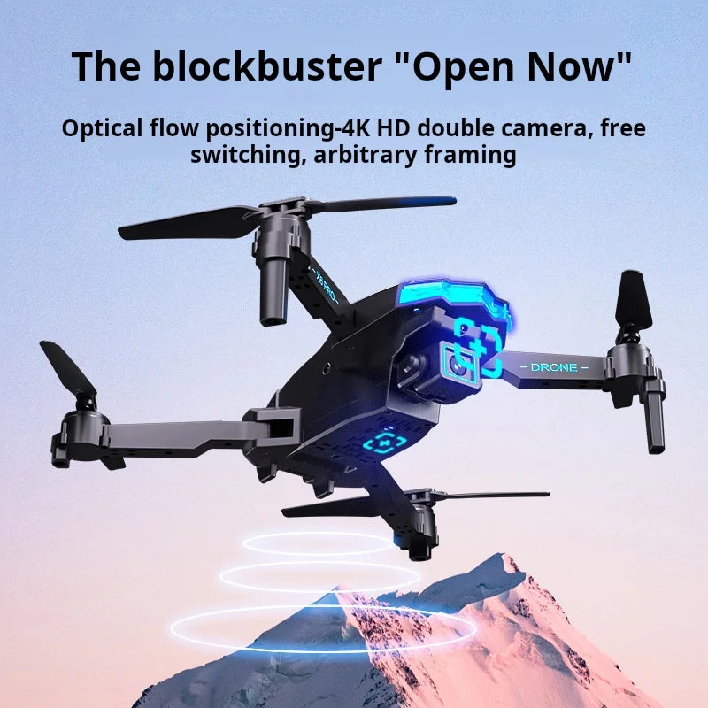 X6 Pro Mini Drone 4K Smart Avoid Folding Quadcopter With dual Camera Remote Control Helicopter Drone Toy Gift Pack Plus Color Bo