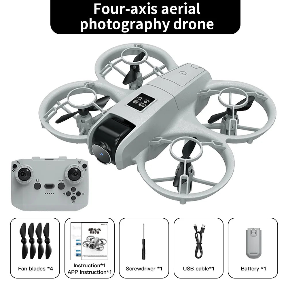 Drone Aerial Photography, High-definition Remote Control, Three Cameras, 4K Long-range Brushless Aircraft - Uknowucme
