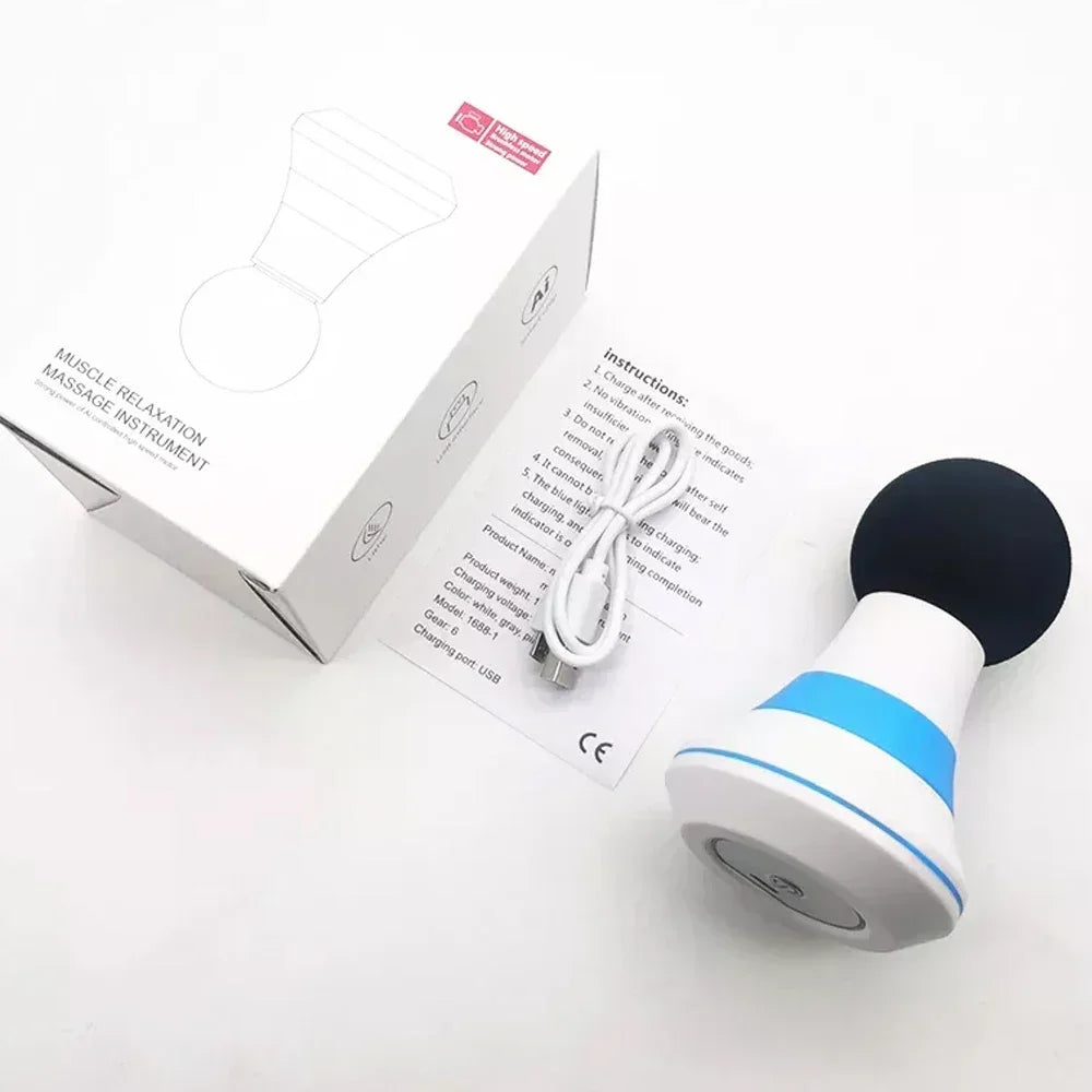 Massage Gun Mini Massager Gun 35DB Ultra Quiet Portable Electric Handheld Body Massager Type-C Charging