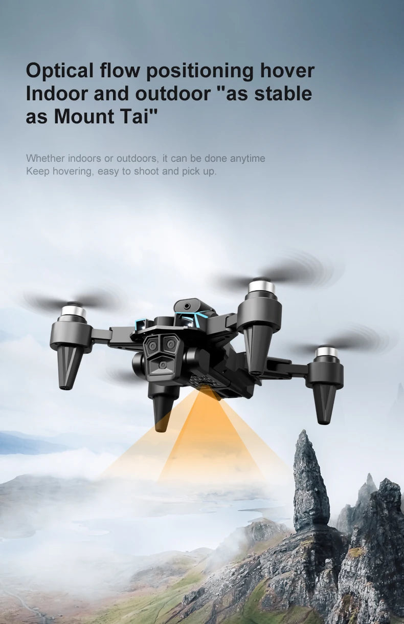 Drone New Upgrade with Screen Remote Control K12 MAX 8K HD Mini Dron Obstacle Avoidance Brushless Aerial UAV FPV Quadcopter Toys