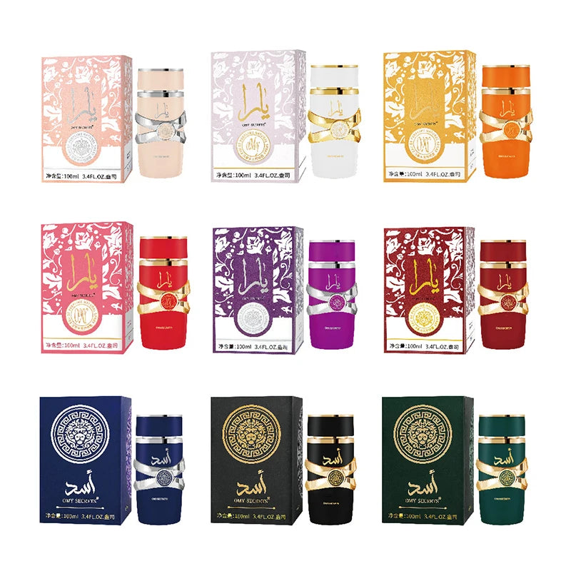 Brand Arab Perfume Women Secret Fragrance Popular Laf Perfum Unisex Dubai Eau De Toilette Romant Charm Perfum Gift Box Deodorant - Uknowucme