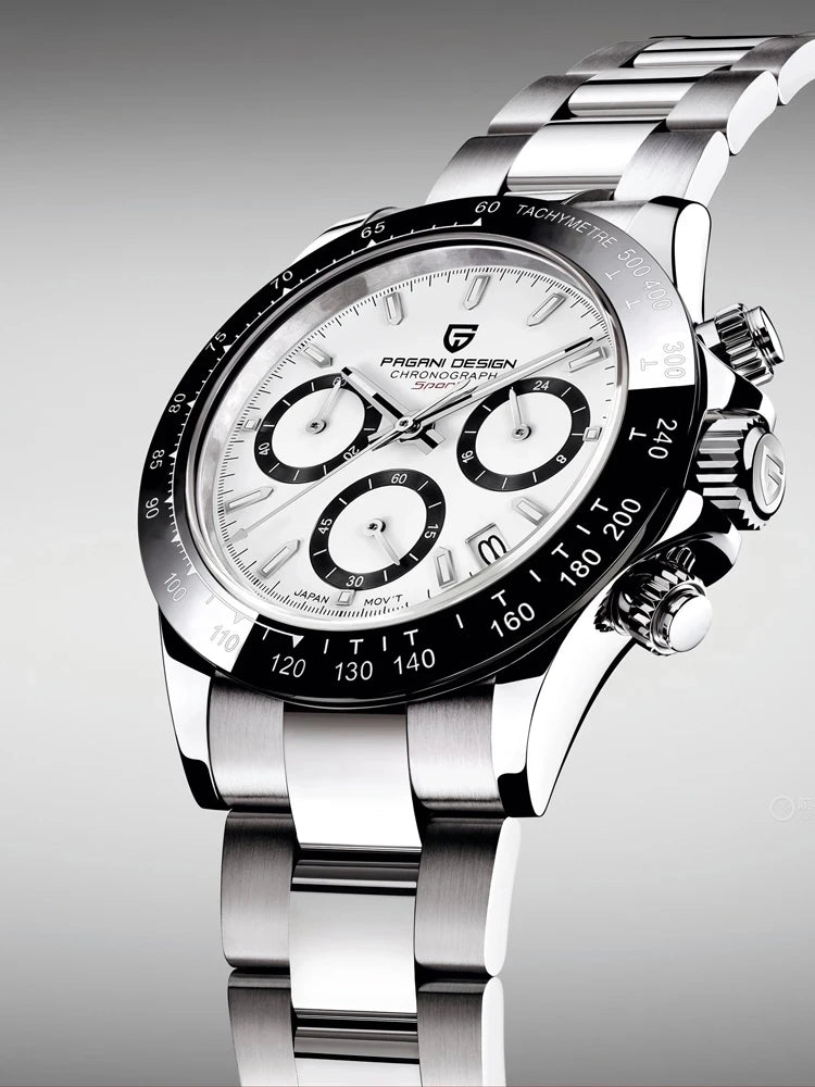 PAGANI DESIGN 2024 New Men's Watches Quartz Business Watch Mens Watches Top Brand Luxury Watch Men Chronograph VK63 Reloj Hombre - Uknowucme