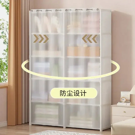 Home Furniture for Room Open Closets Portable Wardrobe for Clothes Closet Dresses Bag Motorcycle Cabinets Kitchen Toys Wardrobes