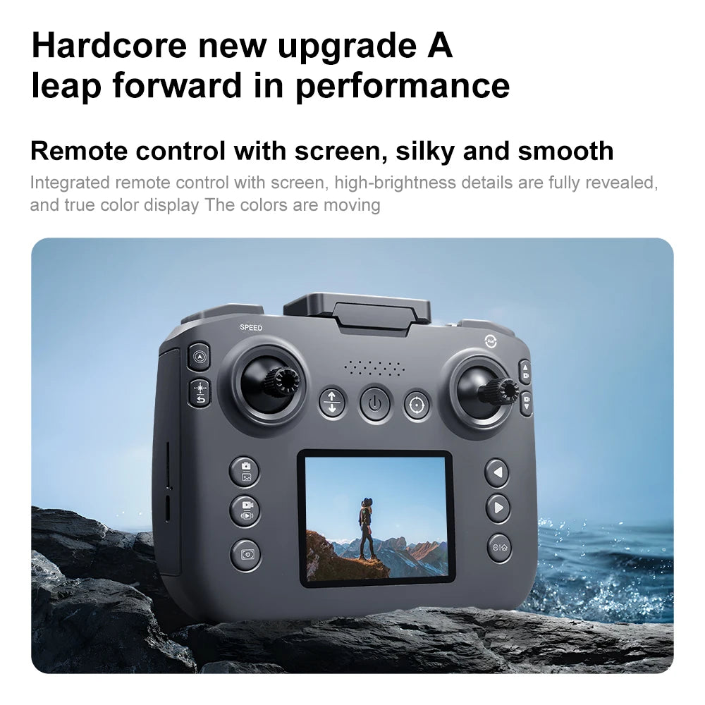 Drone 8k high-definition aerial photography obstacle avoidance brushless quadcopter children's remote control toy 2025 models - Uknowucme