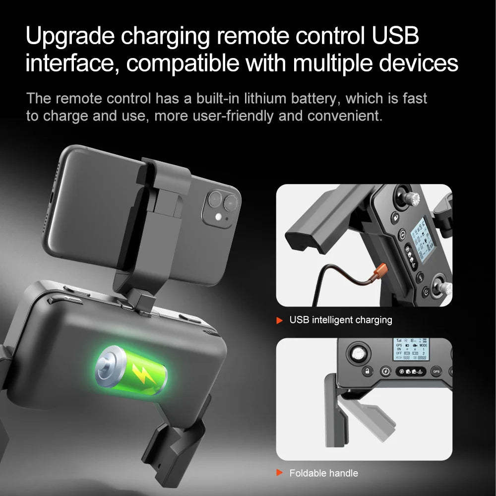 Drone 8K V198 Profesional HD Camera For Xiaomi ESC Brushless Obstacle Avoidance Aerial Optical Foldable Quadcopter Mini Drone - Uknowucme