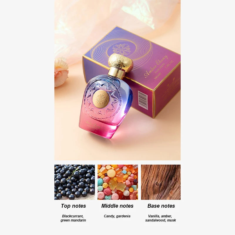 Arab Unisex Perfume Brand Mixed Woody Cologne Lasting Fresh Floral Fragrance Spray Temptation Charm Dating Men Eau De Toilette - Uknowucme