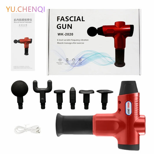 ‌Massage Gun for Yoga Gym Fitness - Muscle Soreness Relief & Deep Recovery