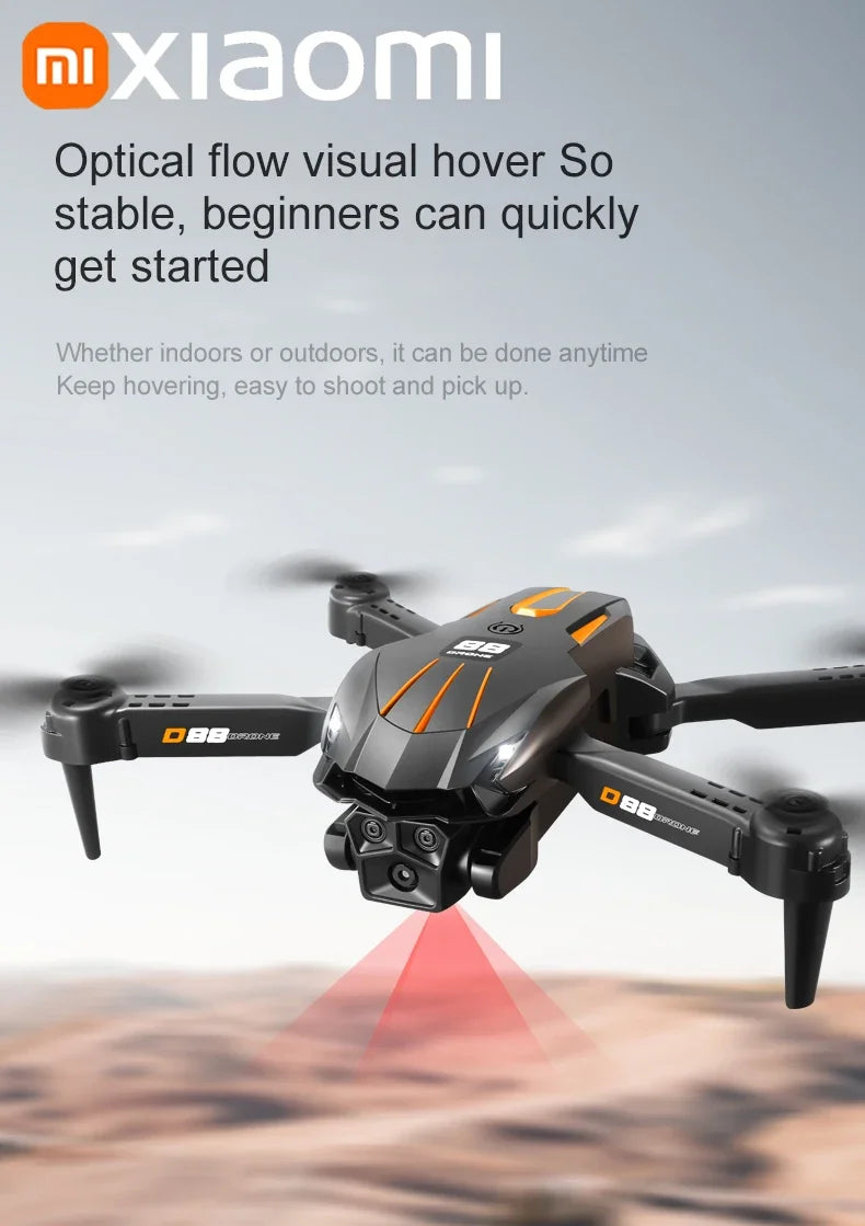 Xiaomi D88 Drone 8K Aerial HD Dual Camera Photography Intelligent Obstacle Avoidance Brushless Power 5G WIFI GPS Return VR Drone