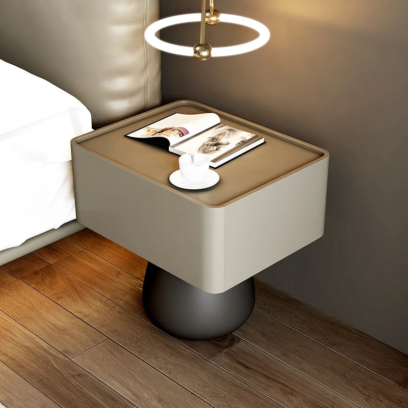 Trendy Nordic Nightstands Unique Glam Elegant Premium Bedside Table Modern Style Mesitas De Noche Dormitorio Bedroom Furniture