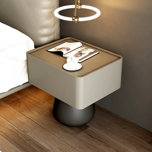 Trendy Nordic Nightstands Unique Glam Elegant Premium Bedside Table Modern Style Mesitas De Noche Dormitorio Bedroom Furniture