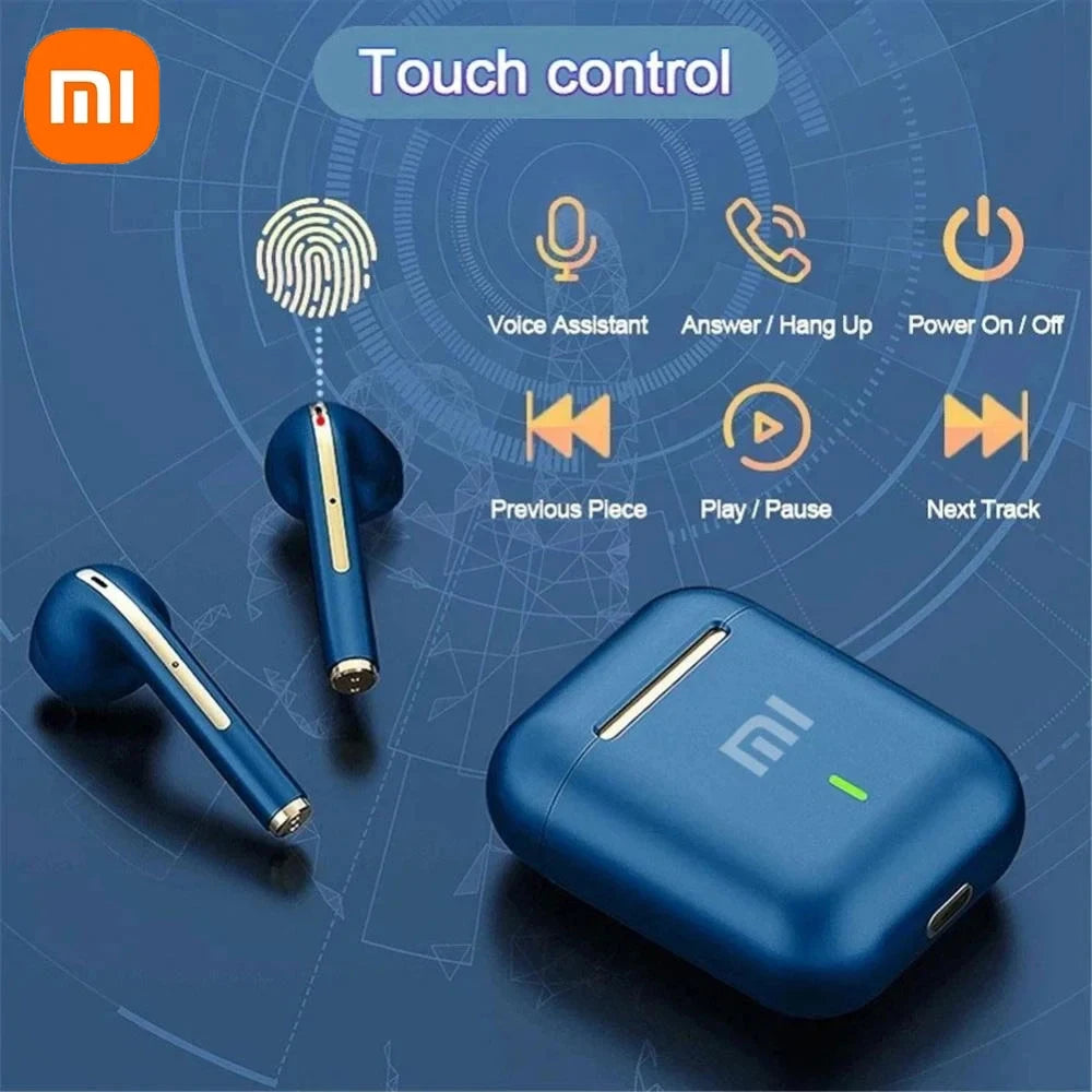 XIAOMI Original J18 Headset Wireless Earphones Bluetooth Headphones True Stereo Sport Game TWS Earbuds In Ear With Mic Touch - Uknowucme