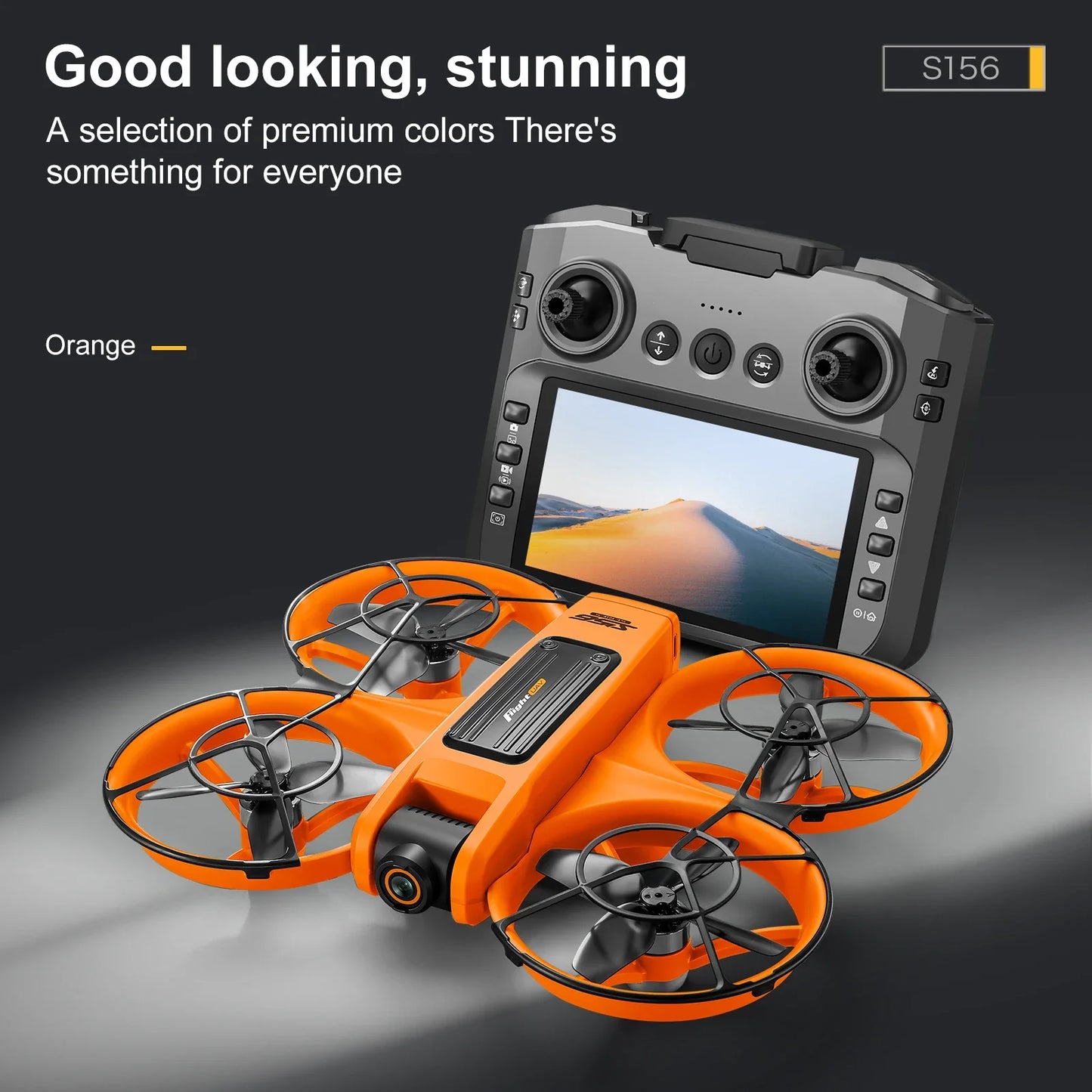 Drone with Camera 4K HD Video Stable Hover 180° Adjustable Lens 3D Flip RC Drones FPV Brushless Optical Flow Quadcopter UAV