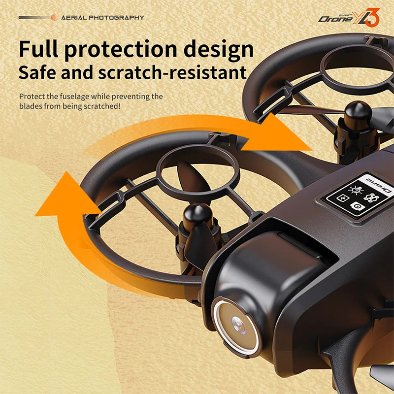 Drone Professional 8K Camera with 5G WiFi FPV UAV Screen YL3 Remote Control and Obstacle Avoidance Quadcopter 2025